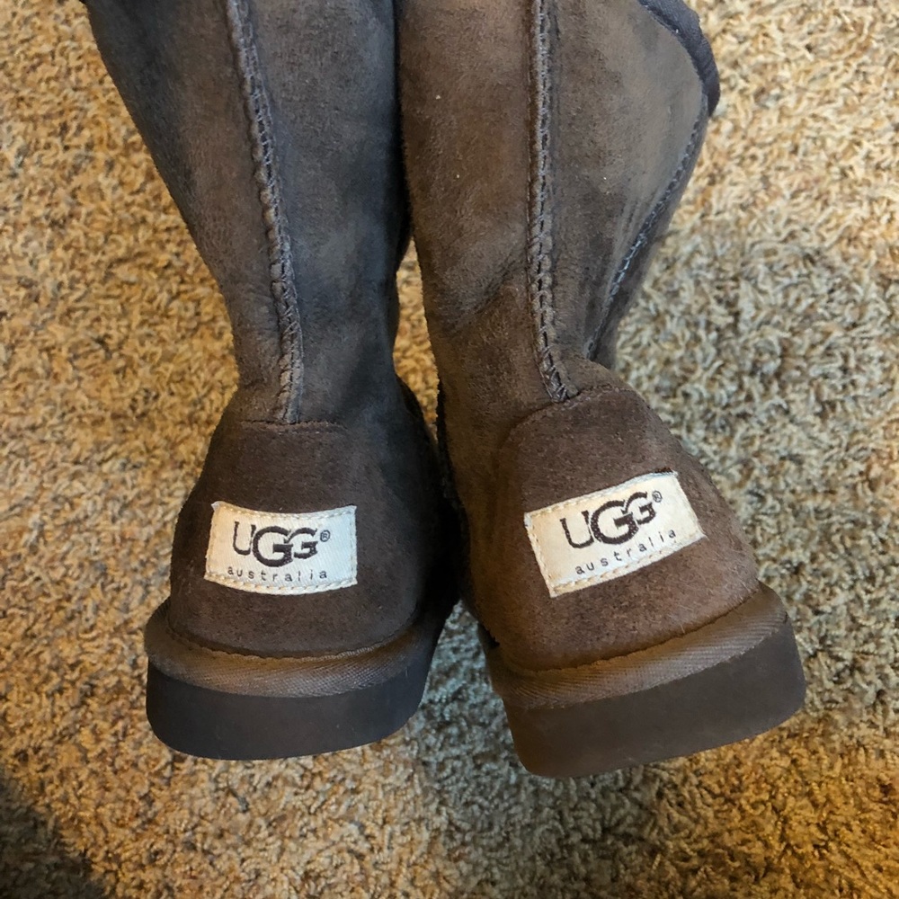 Authentic Ugg Boots in Dark Brown